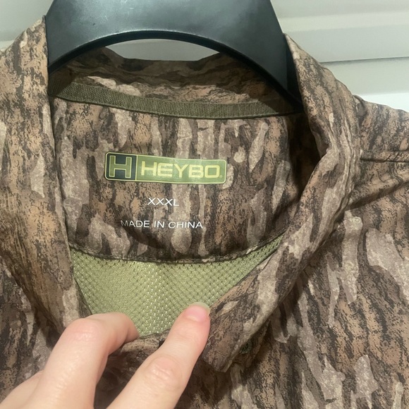 NWOT Heybo Bottomland Camo Shirt, XXXL - Picture 2 of 4